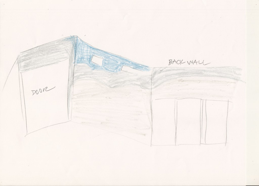 Sketch wall painting